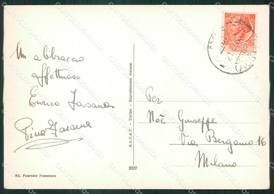 Aosta Ayas Antagnod Foto FG cartolina ZK6232 – retro