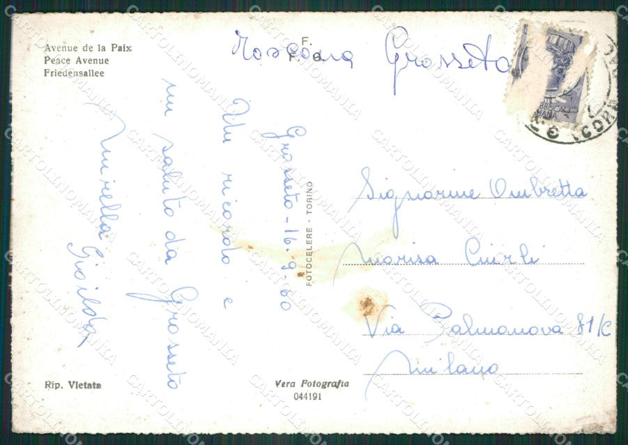 Grosseto Città Foto FG cartolina ZK6246 – retro
