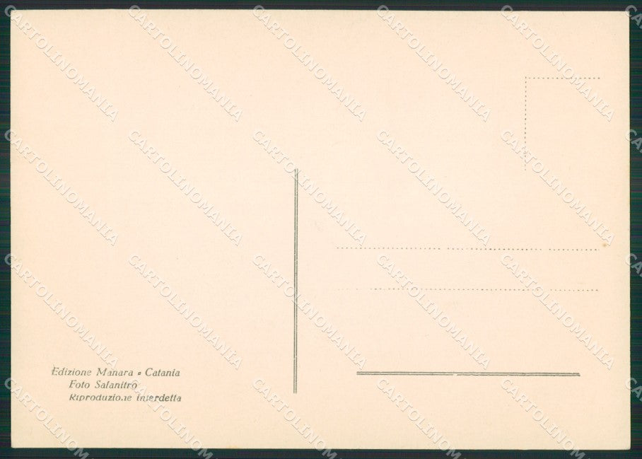 Catania Città Foto FG cartolina ZK6250 – retro