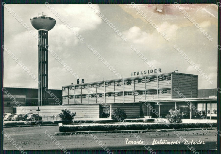 Taranto Città TRACCE UMIDO Foto FG cartolina ZK6272 – fronte