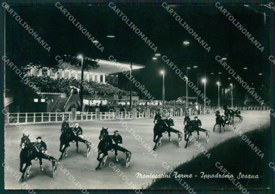 Pistoia Montecatini Terme Ippodromo PIEGHINA Foto FG cartolina ZK6281 – fronte