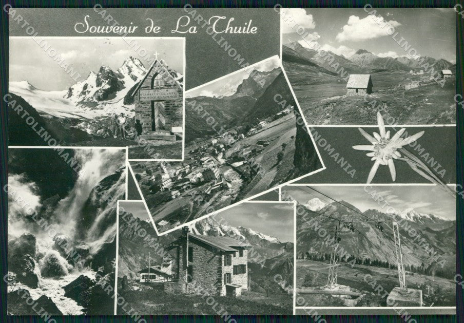 Aosta La Thuile Foto FG cartolina ZK6285 – fronte