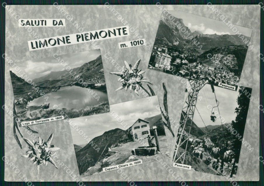 Cuneo Limone Piemonte Saluti da Foto FG cartolina ZK6288 – fronte