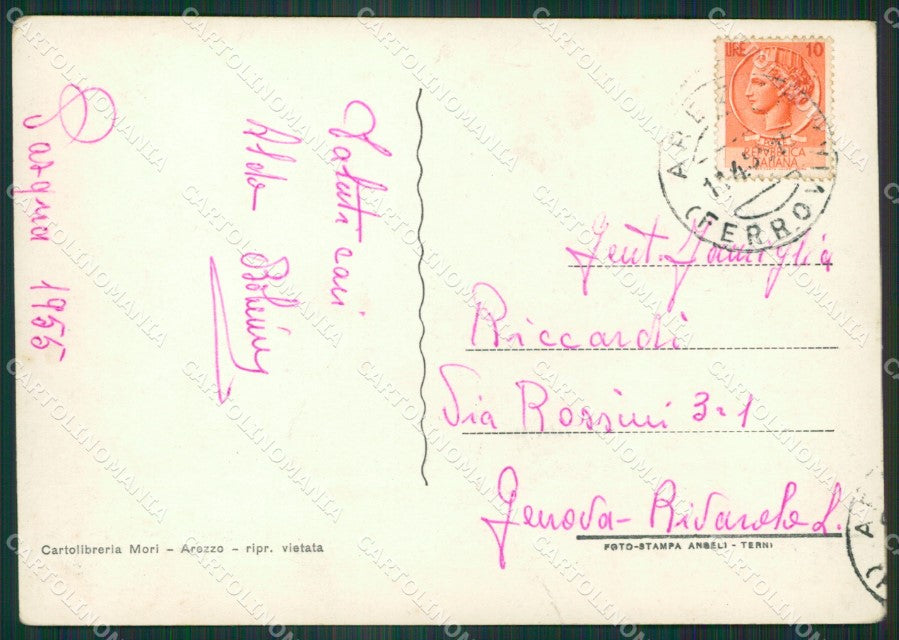 Arezzo Città Foto FG cartolina ZK6291 – retro