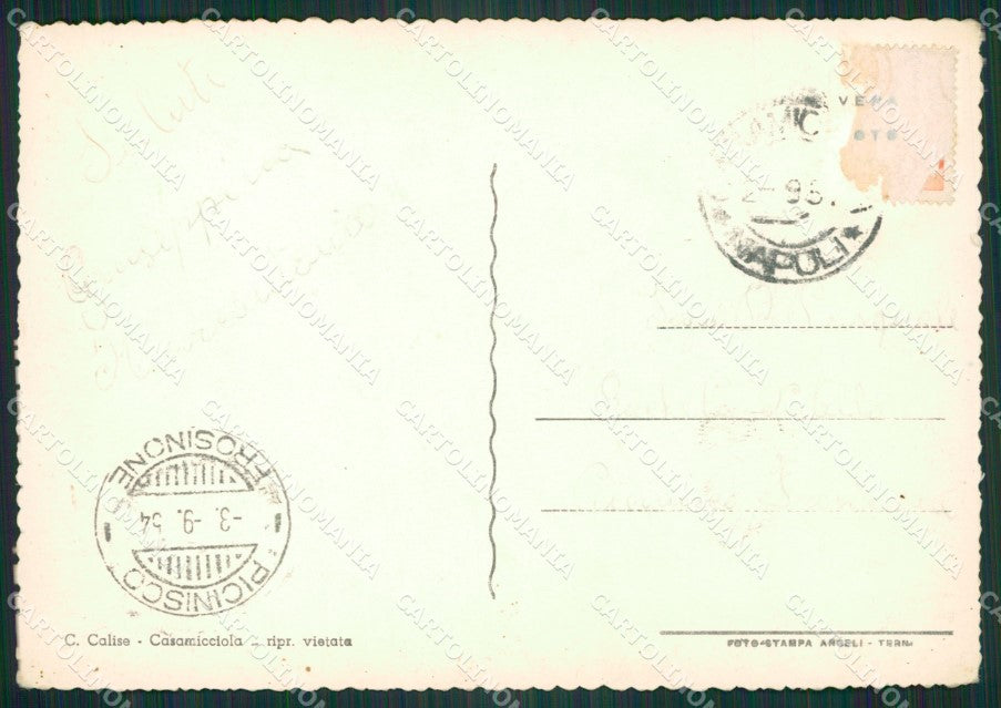 Napoli Casamicciola Foto FG cartolina ZK6293 – retro
