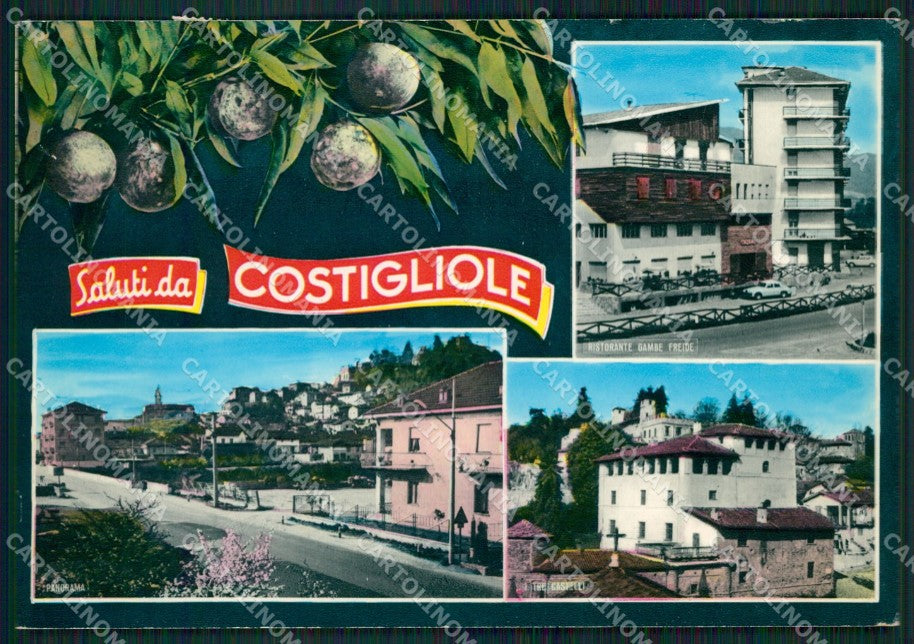 Cuneo Costigliole Saluzzo Saluti da Foto FG cartolina ZK6296 – fronte