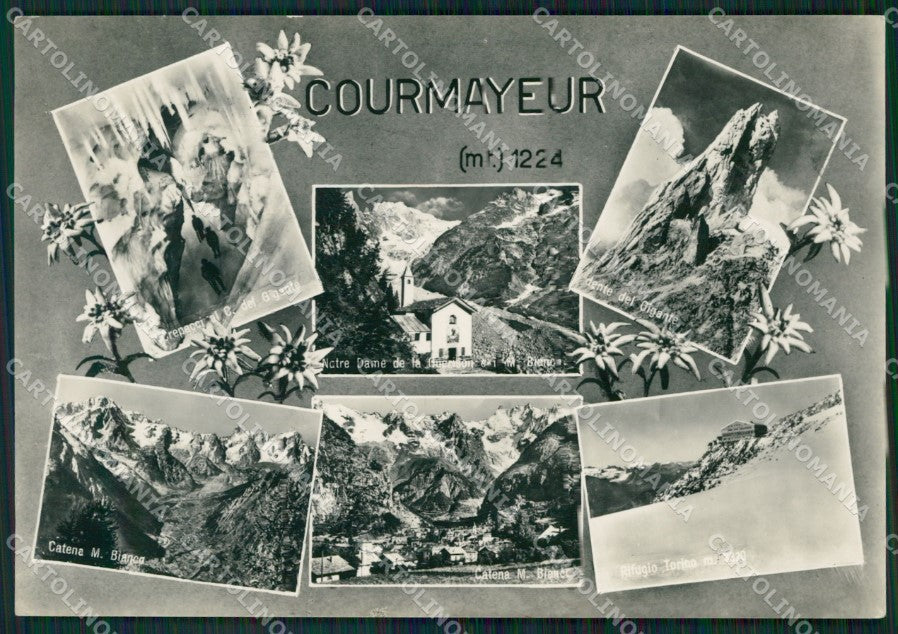 Aosta Courmayeur Foto FG cartolina ZK6297 – fronte