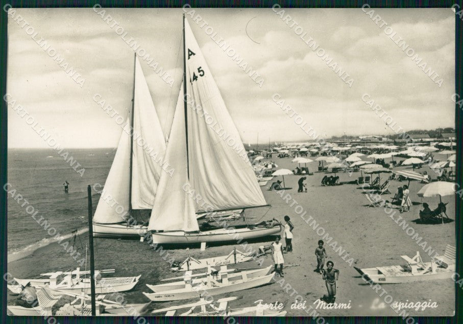 Lucca Viareggio Forte dei Marmi Barche Foto FG cartolina ZK6310 – fronte