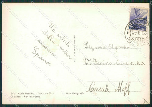 Aosta Chatillon Foto FG cartolina ZK6317 – retro
