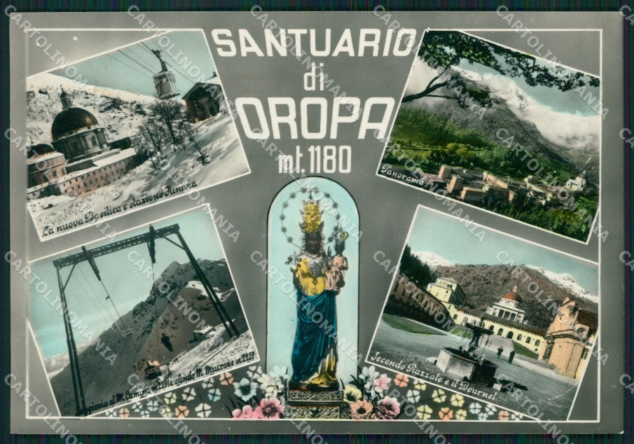 Biella Oropa Santuario Foto FG cartolina ZK6318 – fronte