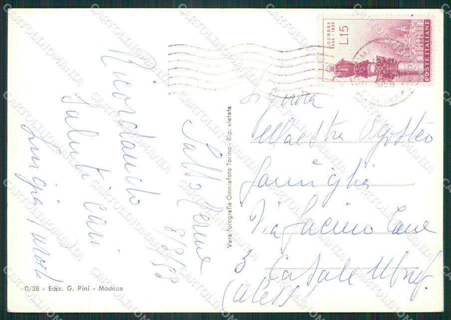 Parma Salsomaggiore Terme Foto FG cartolina ZK6319 – retro