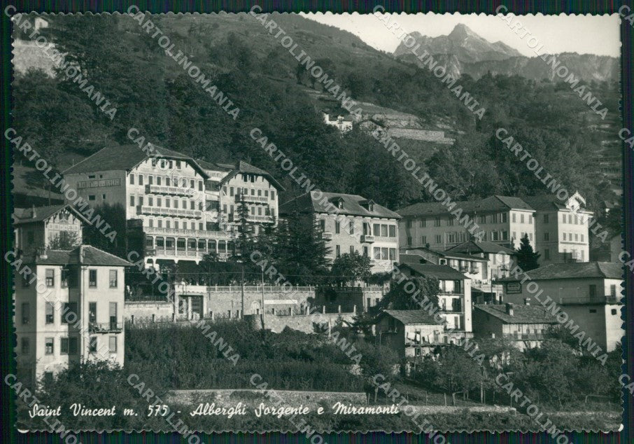 Aosta Saint Vincent Foto FG cartolina ZK6322 – fronte