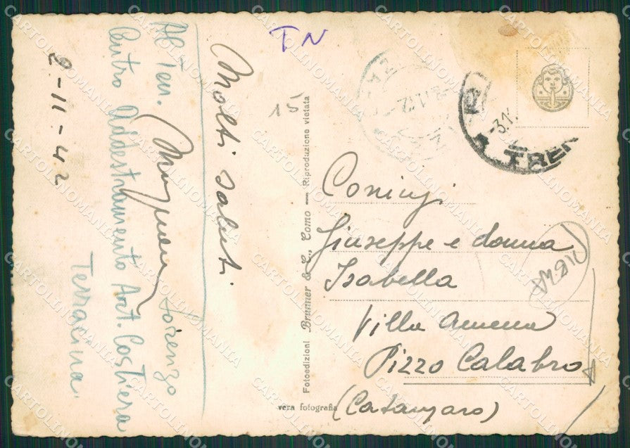Brescia Riva Del Garda Auto PIEGHE Foto FG cartolina ZK6371 – retro