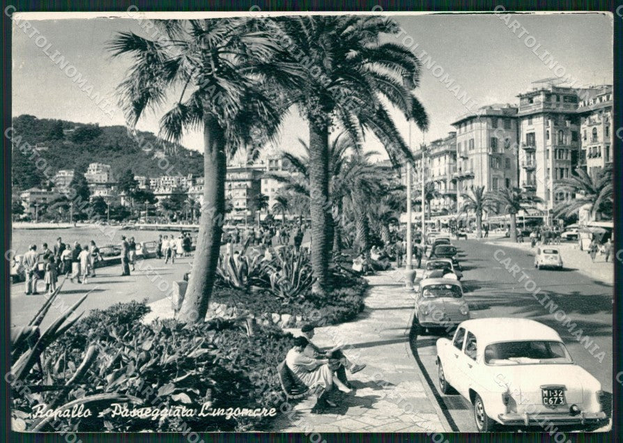Genova Rapallo Auto Foto FG cartolina ZK6380 – fronte