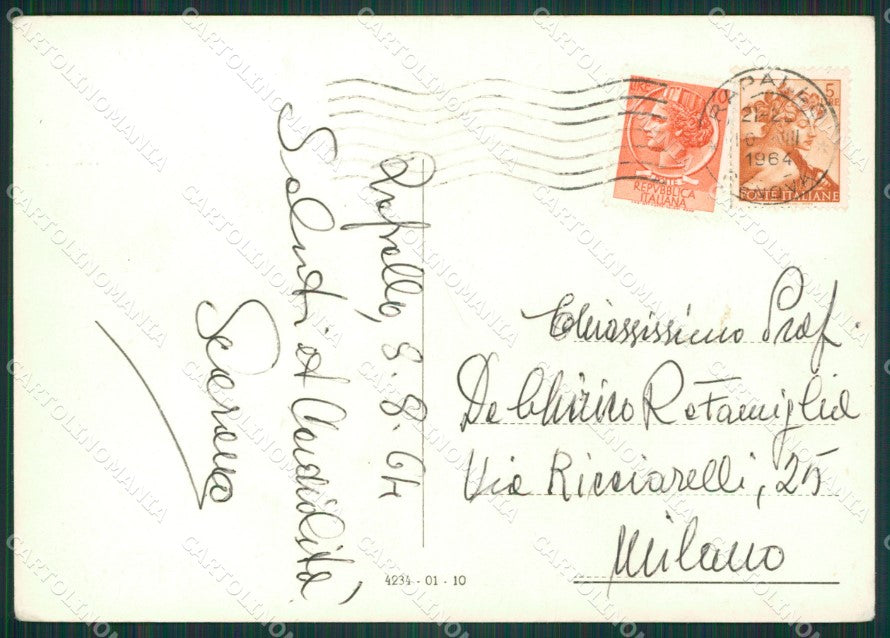 Genova Rapallo Auto Foto FG cartolina ZK6380 – retro