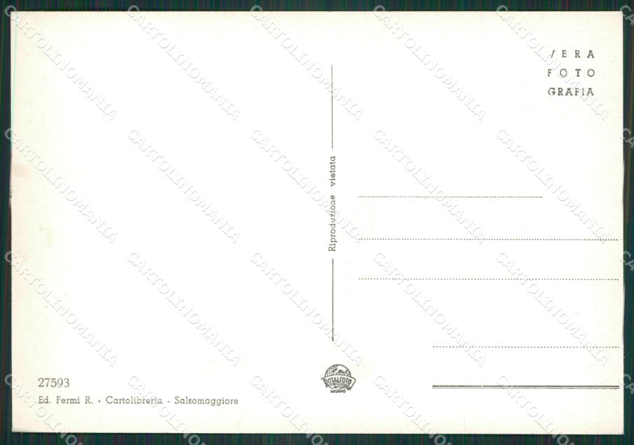 Parma Salsomaggiore Terme Saluti da Foto FG cartolina ZK6383 – retro