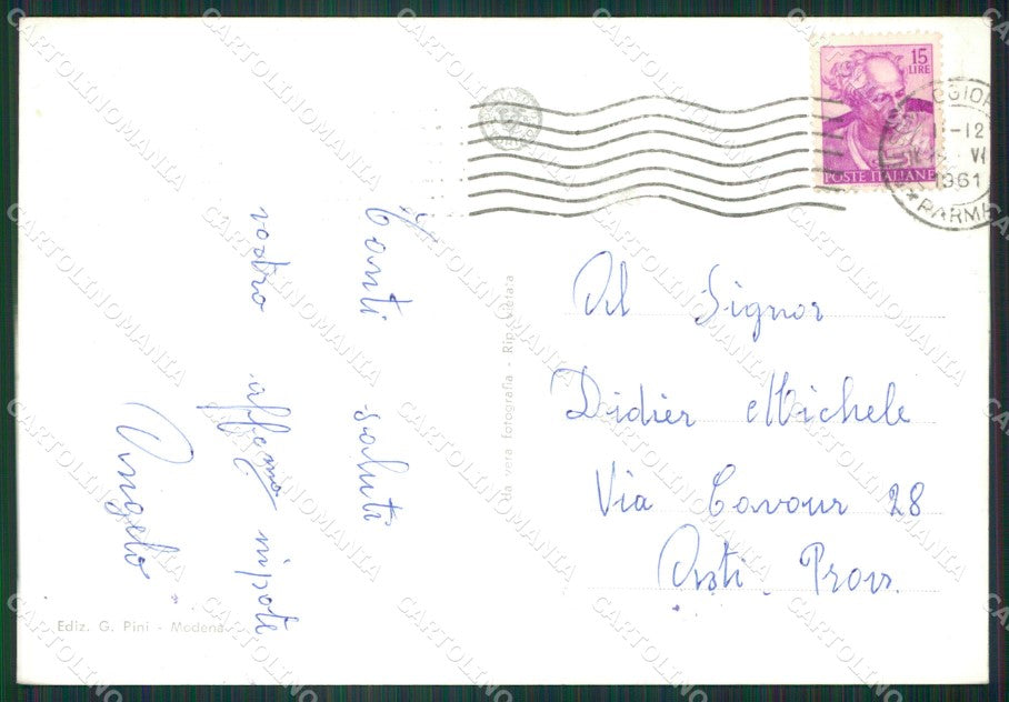 Parma Salsomaggiore Terme Foto FG cartolina ZK6384 – retro