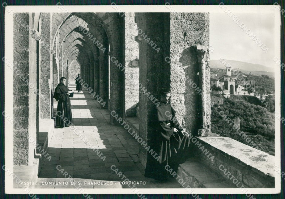Perugia Assisi Frati Foto FG cartolina ZK6403 – fronte