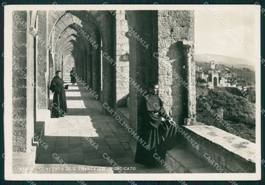 Perugia Assisi Frati Foto FG cartolina ZK6406 – fronte