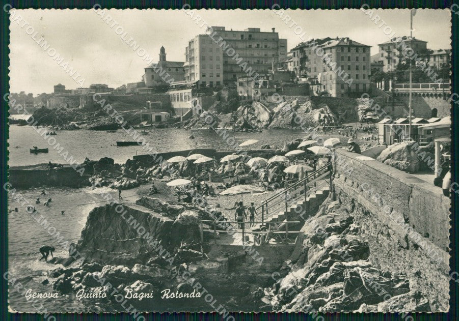 Genova Quinto PIEGHINE Foto FG cartolina ZK6423 – fronte