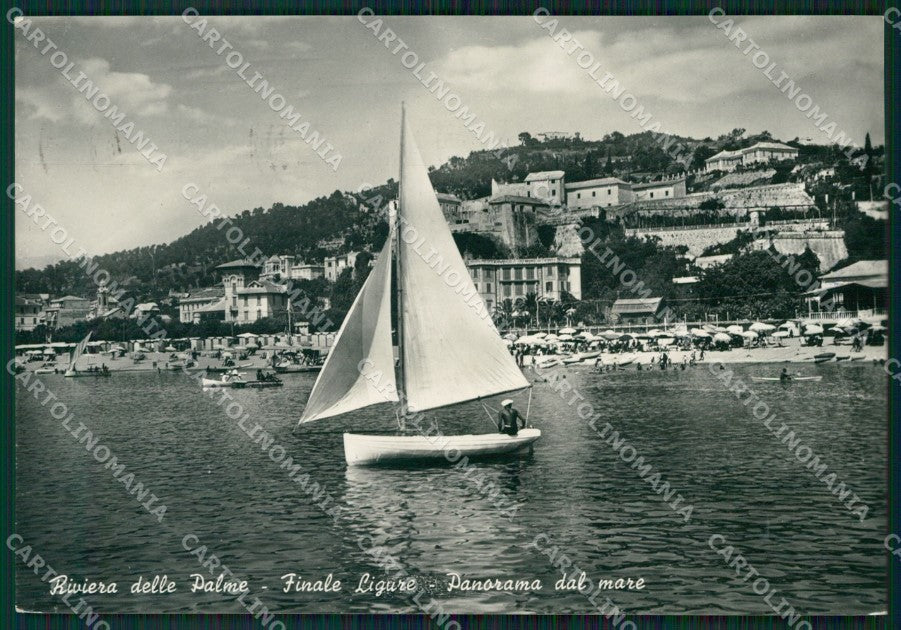 Savona Finale Ligure Barca Foto FG cartolina ZK6427 – fronte