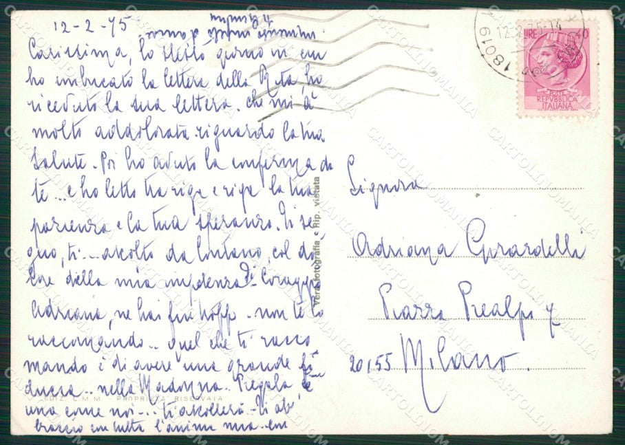 Alessandria Valponasca Foto FG cartolina ZK6433 – retro