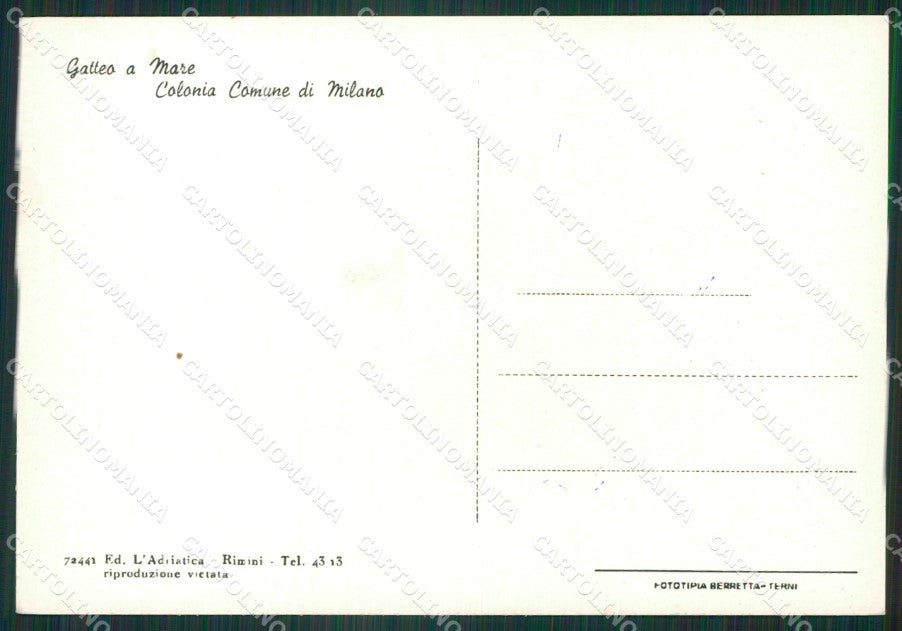 Forlì Gatteo a Mare Foto FG cartolina ZK6434 – retro