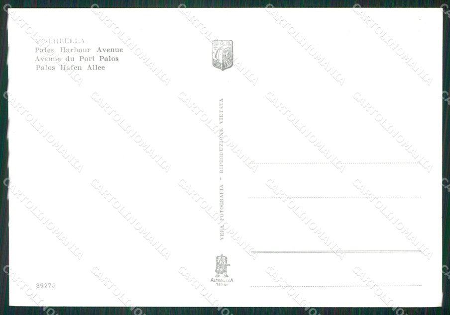 Rimini Viserbella Foto FG cartolina ZK6435 – retro