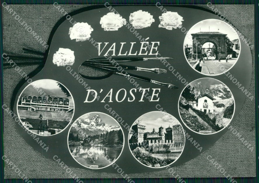 Aosta Vallèe D'Aoste Foto FG cartolina ZK6455 – fronte