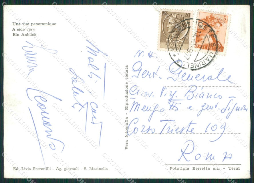 Roma Santa Marinella Foto FG cartolina ZK6457 – retro
