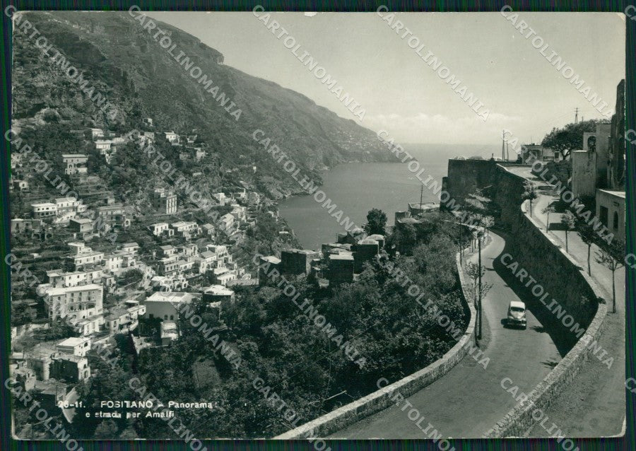 Salerno Positano PIEGHINE Foto FG cartolina ZK6458 – fronte
