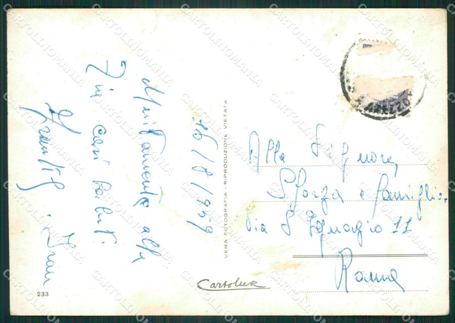 Arezzo Poppi Badia Prataglia Forestale Foto FG cartolina ZK6465 – retro