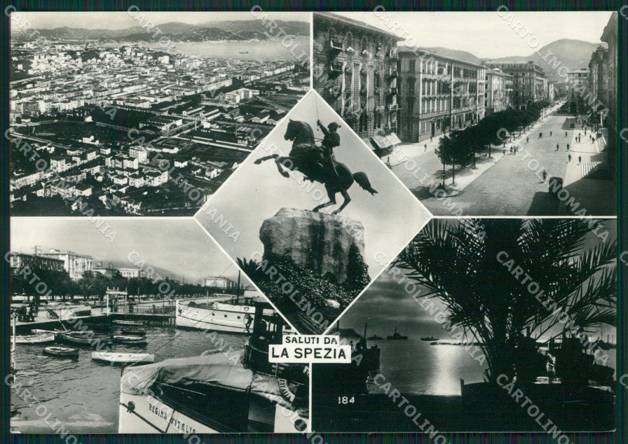 La Spezia Città Saluti da Foto FG cartolina ZK6466 – fronte