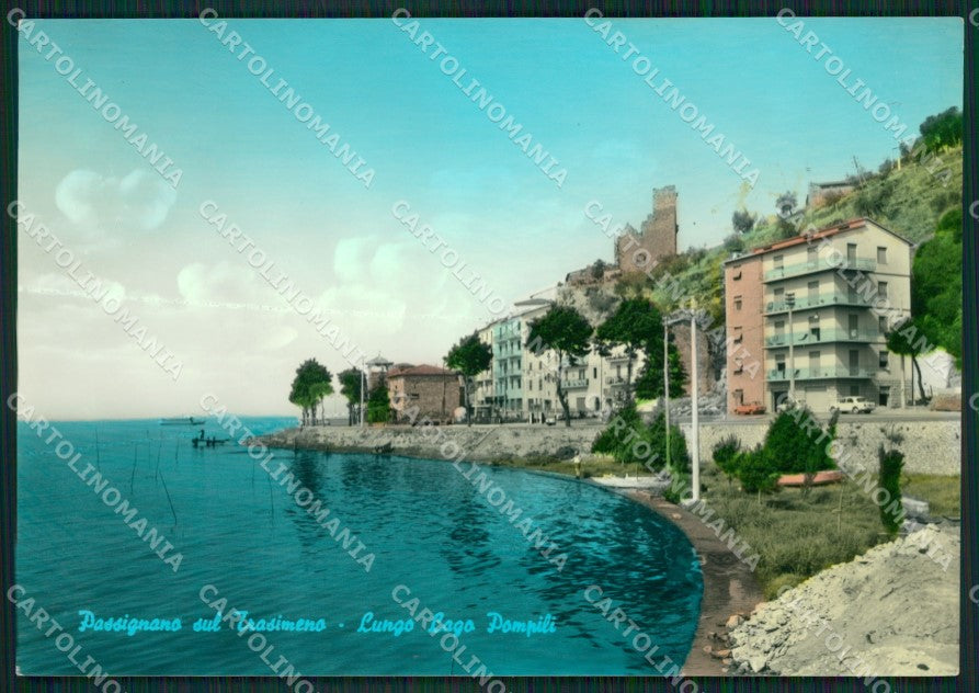 Perugia Passignano sul Trasimeno Foto FG cartolina ZK6471 – fronte