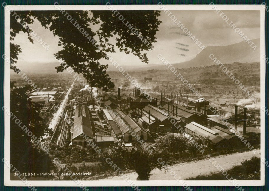 Terni Città Acciaierie Foto FG cartolina ZK6475 – fronte