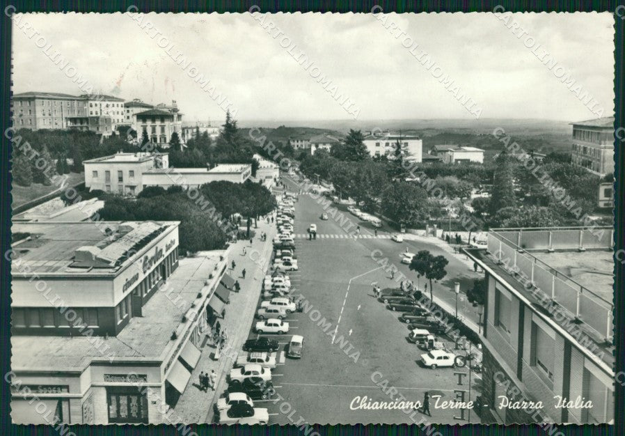 Siena Chianciano Terme Auto Foto FG cartolina ZK6486 – fronte