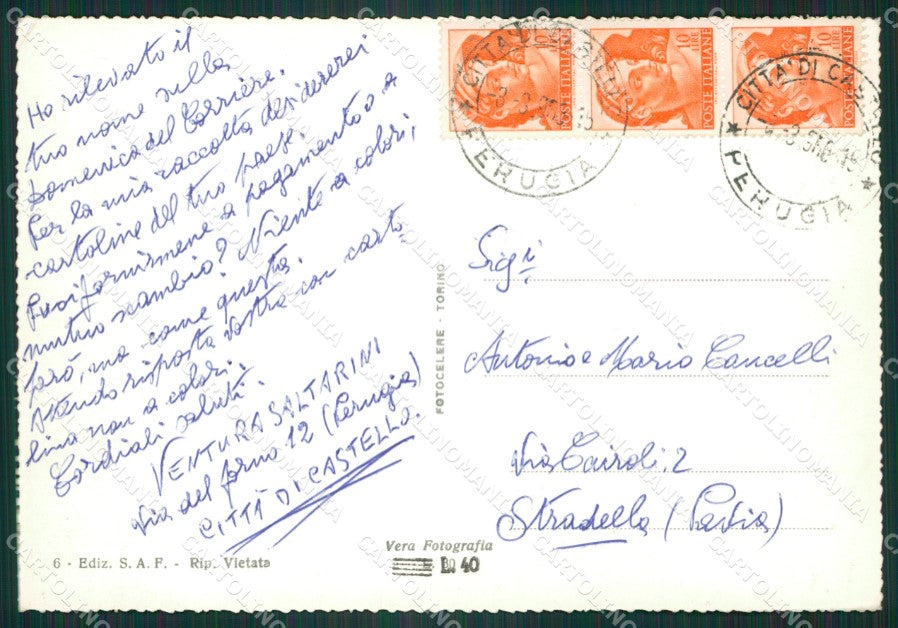 Siena Chianciano Terme Auto Foto FG cartolina ZK6486 – retro