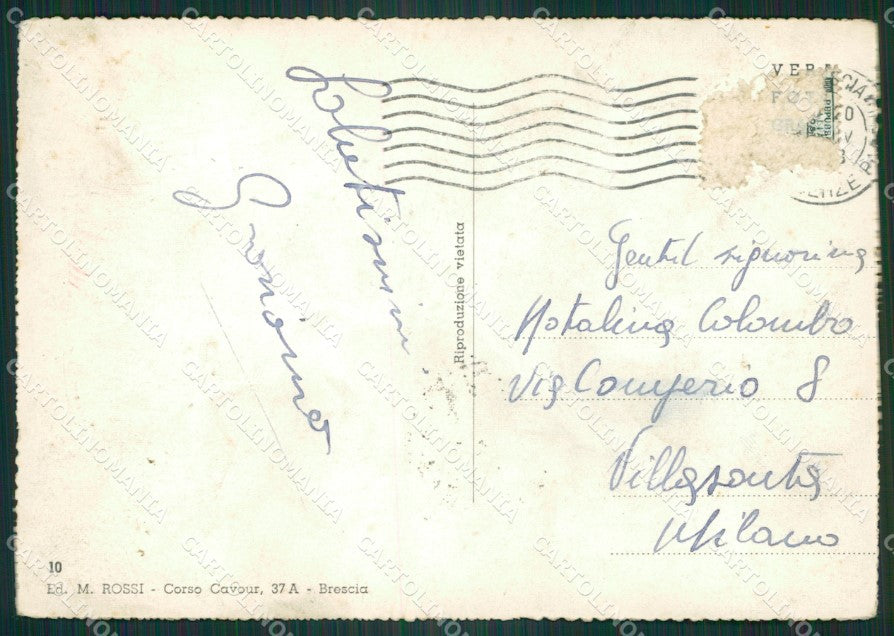 Brescia Desenzano PIEGHINA Foto FG cartolina ZK6508 – retro