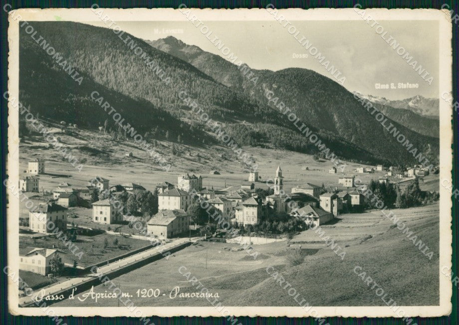 Sondrio Aprica Passo di PIEGA Foto FG cartolina ZK6510 – fronte