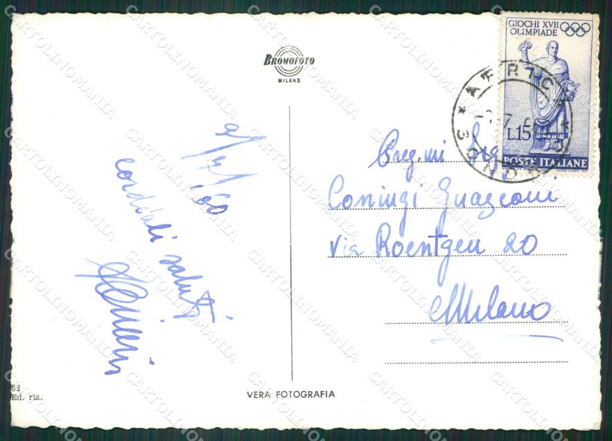 Sondrio Aprica Passo di Foto FG cartolina ZK6515 – retro