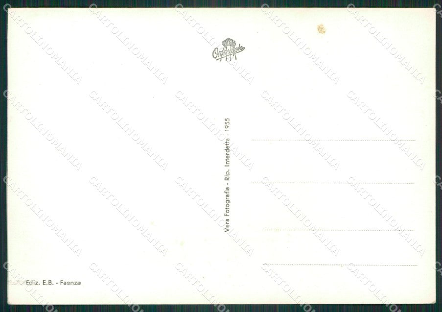 Ravenna Faenza Palazzo Manfredi Foto FG cartolina ZK6541 – retro