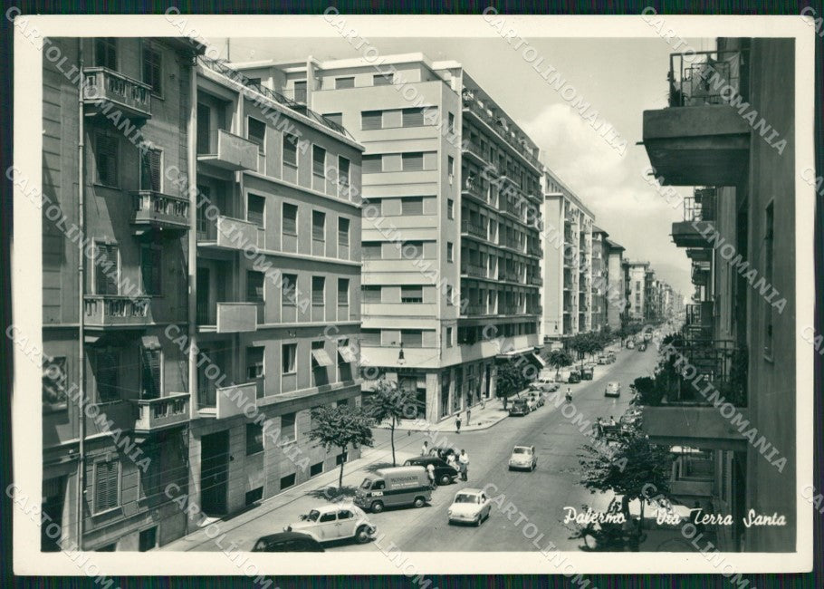 Palermo Città Auto Foto FG cartolina ZK6542 – fronte