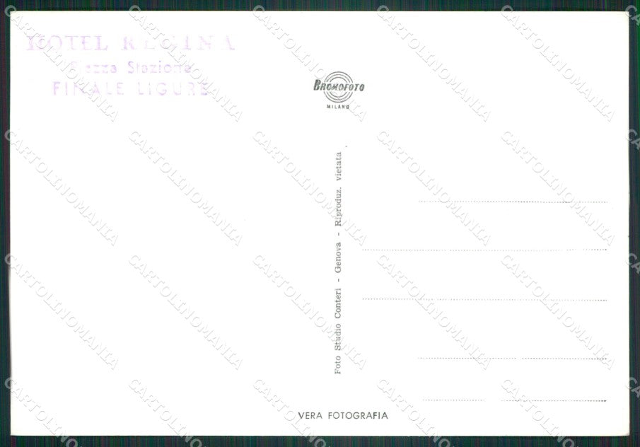 Savona Finale Ligure Foto FG cartolina ZK6548 – retro