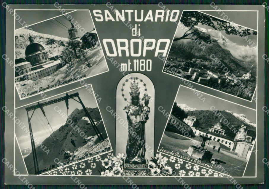 Biella Oropa Santuario di Foto FG cartolina ZK6551 – fronte