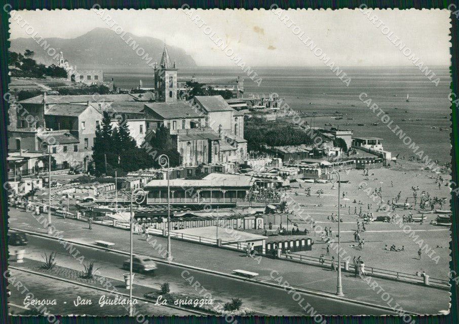 Genova San Giuliano Foto FG cartolina ZK6554 – fronte