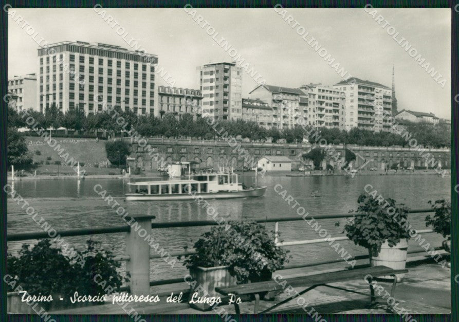 Torino Città Battello Foto FG cartolina ZK6559 – fronte