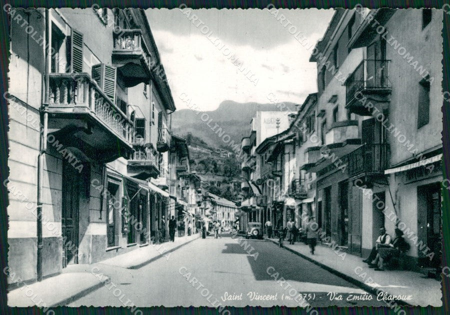 Aosta Saint Vincent Foto FG cartolina ZK6565 – fronte