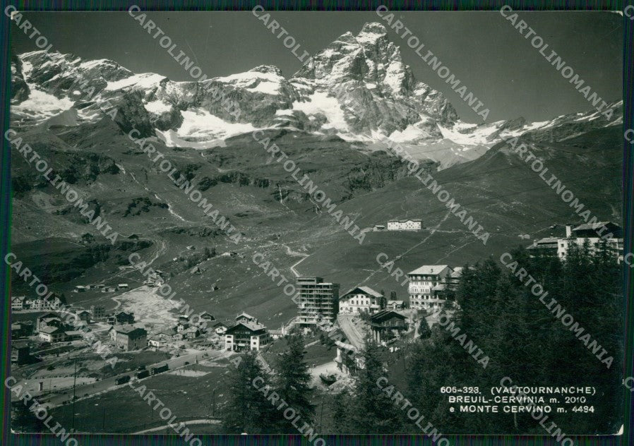 Aosta Valtournenche Cervinia Foto FG cartolina ZK6568 – fronte