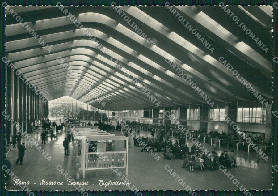 Roma Città Stazione Foto FG cartolina ZK6569 – fronte