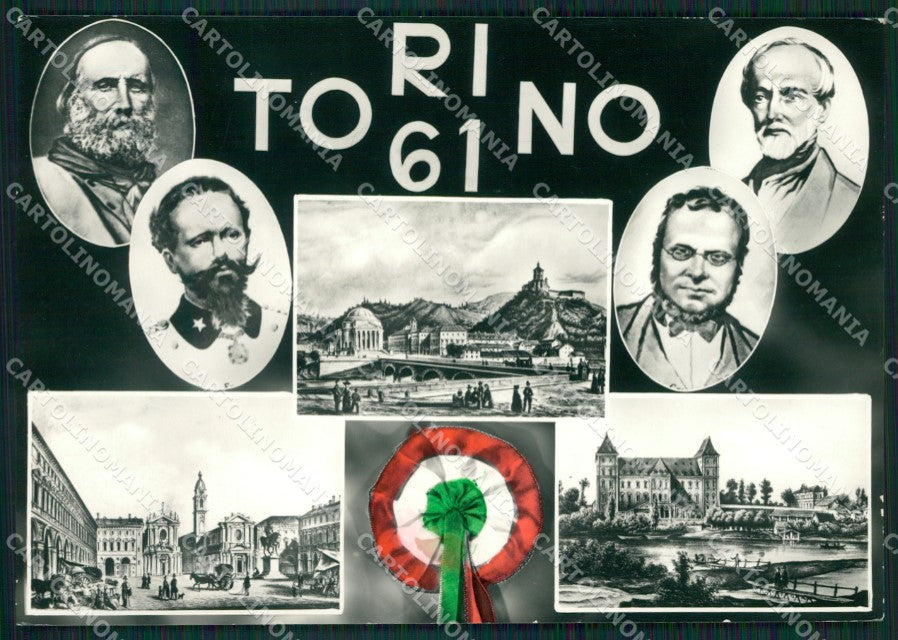 Torino Città Centenario Unità d'Italia Foto FG cartolina ZK6576 – fronte